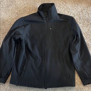 Kids Black Softshell Jacket - Snozu Performance